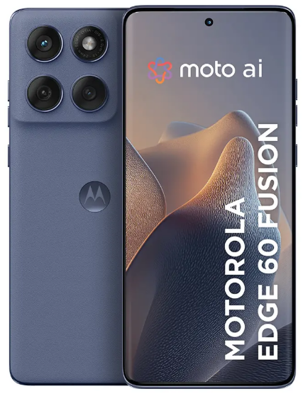 Motorola Edge 60 Fusion — pOLED 120Hz, Dimensity 7300, 256GB, IP68/IP69 e TurboPower 68W