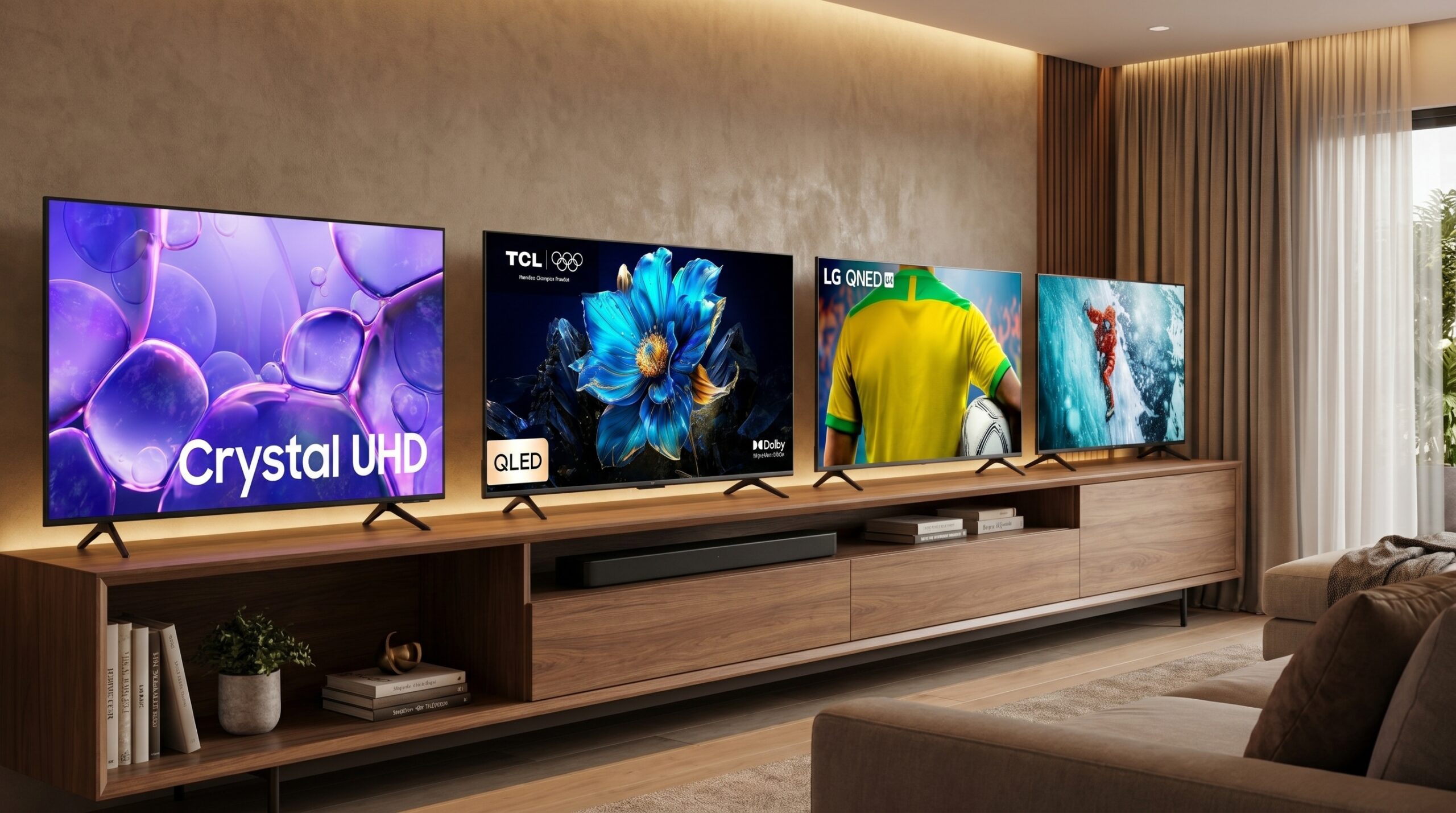 Melhores Smart TVs 55 polegadas 2026