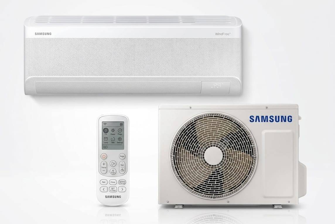 Samsung WindFree AI Inverter 12000 BTUs Frio 220V R-32